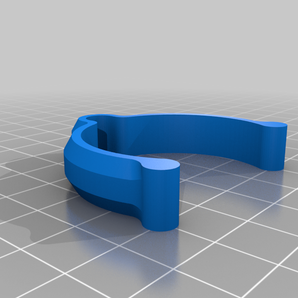 Kabelclips voor 40 mm vacuümslang en stroomkabel