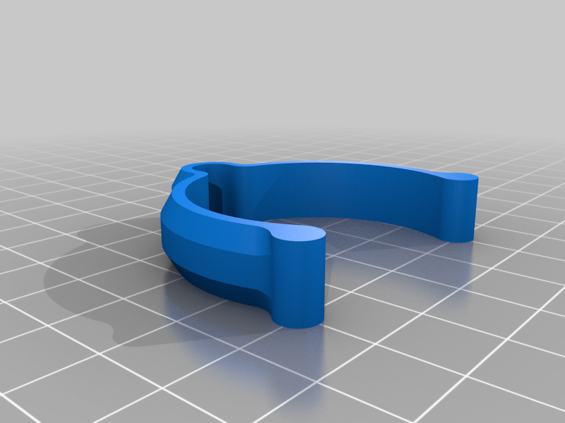 Kabelclips voor 40 mm vacuümslang en stroomkabel