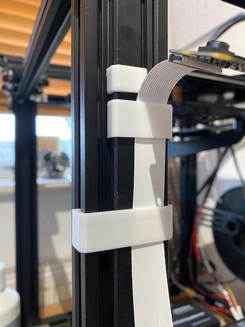 Ender Frame Clips - Kabelclips voor efficiënte kabelopruiming (Ender 3/5, Creality)