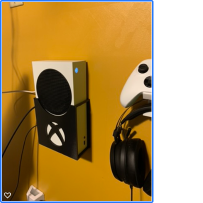 Xbox Series S muurbeugel