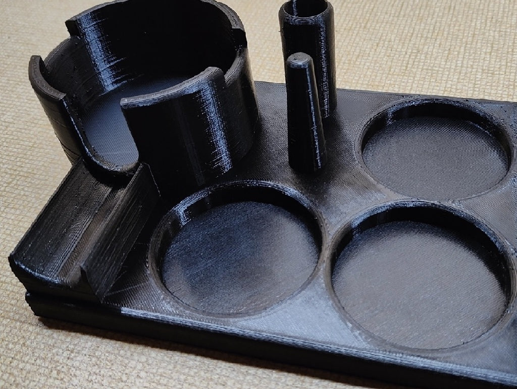 Aanstampstation voor 58 mm portafilter met zijoren