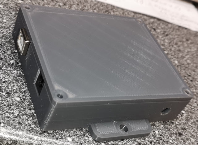 Arduino box met montagekleppen en deksel voor DM DIYMORE kloon