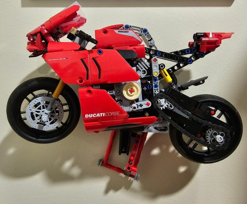 Muurbevestiging voor Lego Technic Ducati Panigale