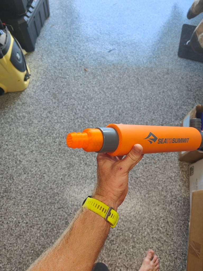 Handmatige lenspomp 25 mm slangadapter met weerhaken - Sea to Summit
