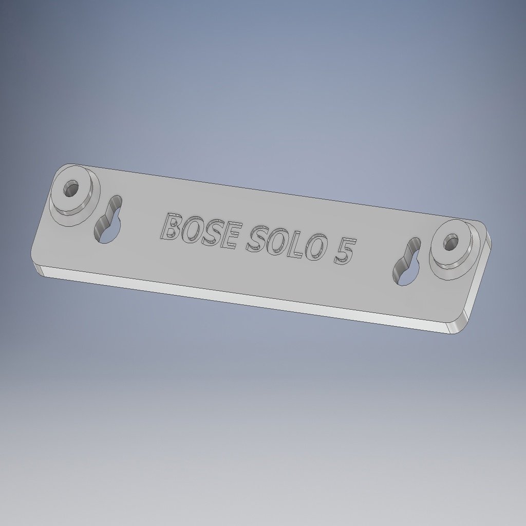 Bose Solo 5 Wandmontage