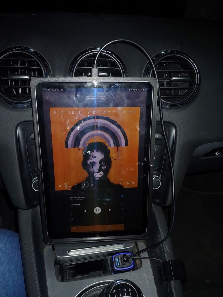 Tablethouder voor Audi TT Mk2 (8J) - Compatibel met Samsung Galaxy S6