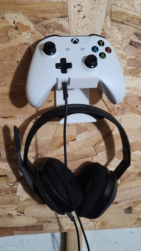 Xbox 1 controller en headset wandbevestiging v2