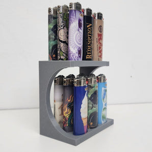 Displaystandaard voor BIC aanstekers – 3x3 Tweelaagse Organizer