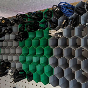 Modulaire kabelhouder voor wandmontage