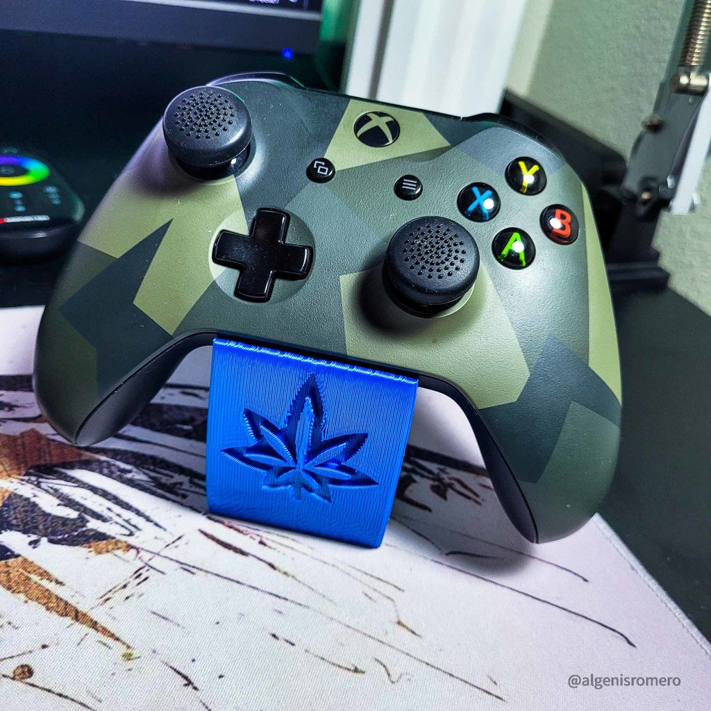 Xbox One Controller Standaard met Pot Leaf Logo