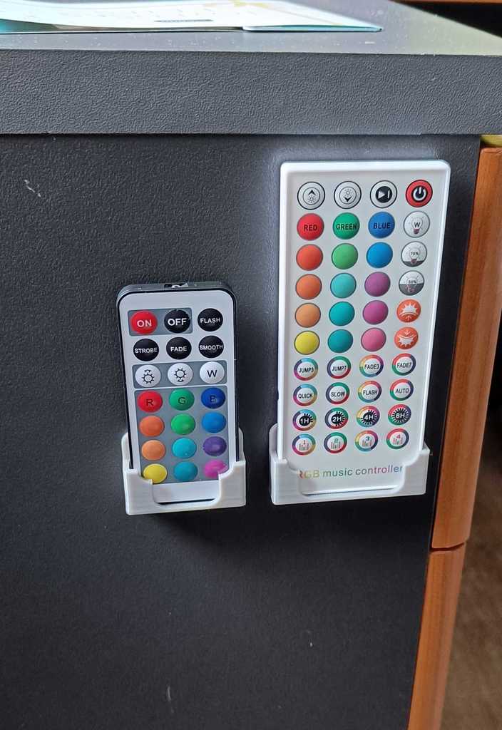 RGB LED-afstandsbedieninghouder Remix voor 3 x 7 en 4 x 10 gaten