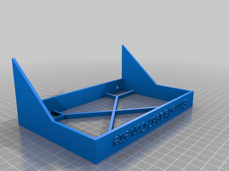 Aangepaste wandhouder voor RC- en modelauto's