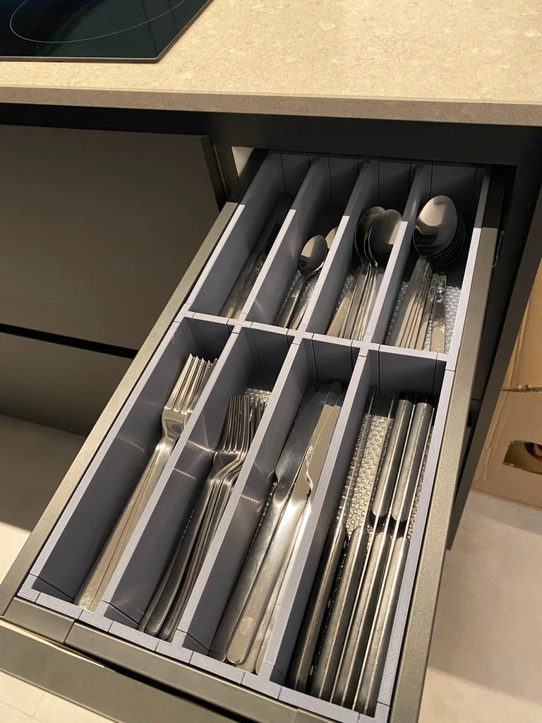 Modulaire lade-indeling