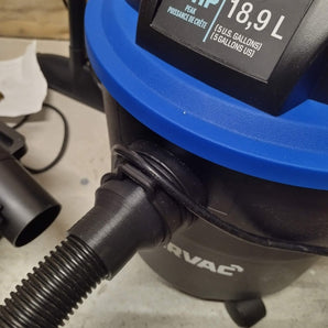 Vacuümslangadapter voor MasterVac (2-1/4" naar 1-1/4" schroefdraad)