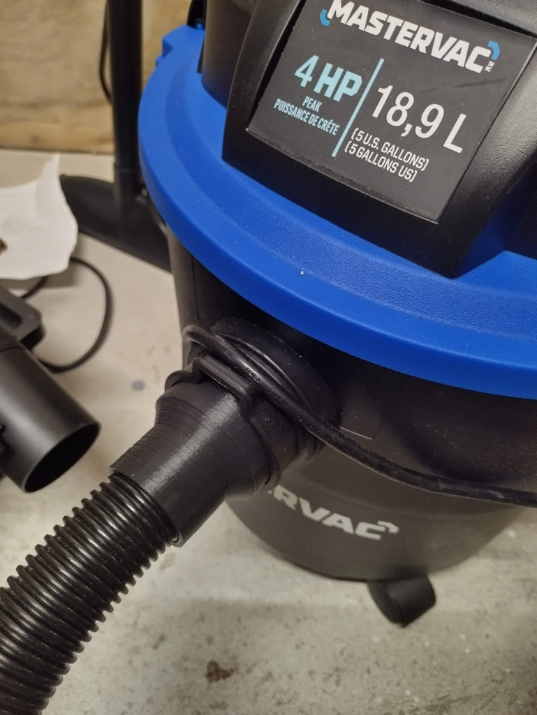 Vacuümslangadapter voor MasterVac (2-1/4" naar 1-1/4" schroefdraad)