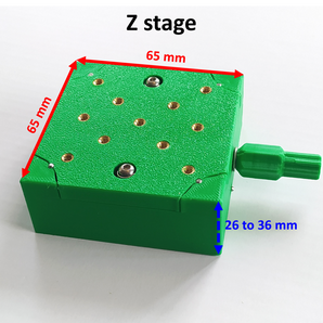 Orthogonale gedrukt lineaire stage