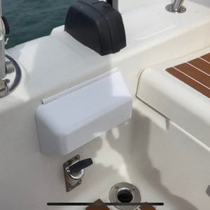 Paneelafdekking met scharnier voor bootmotor