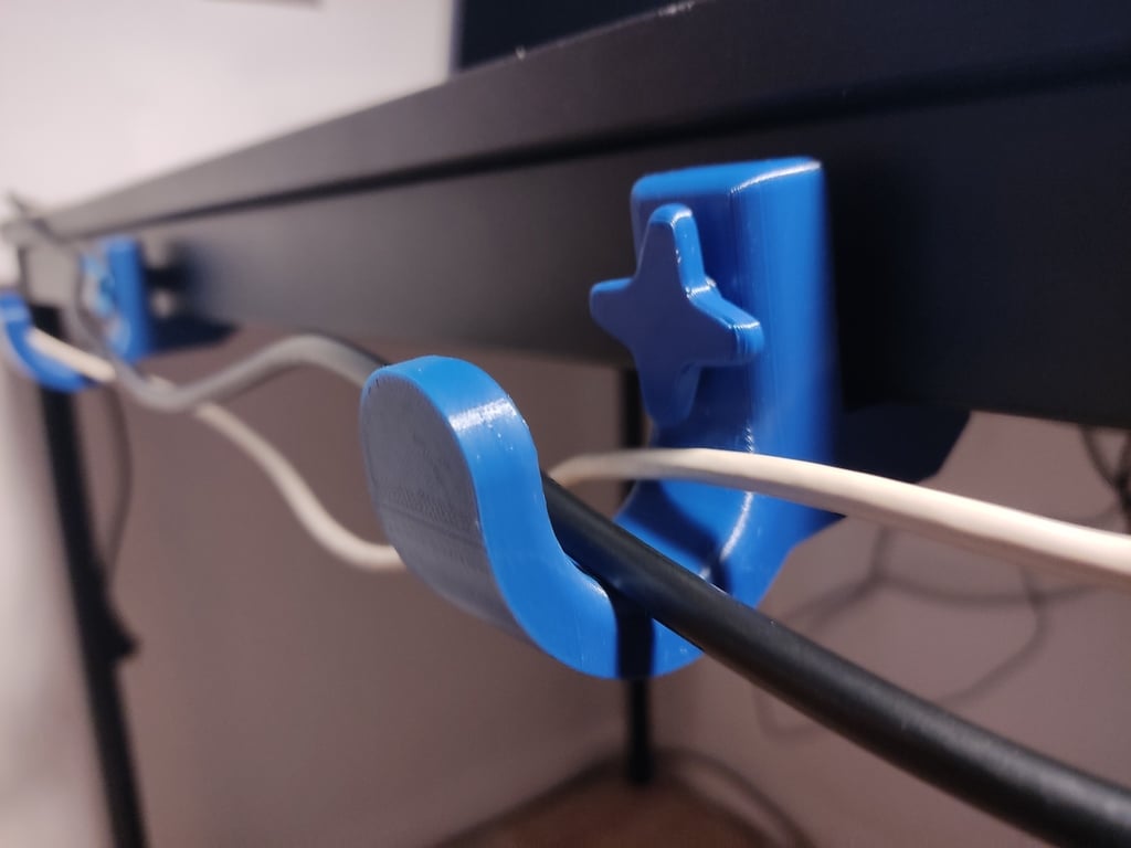 Kabelhouder voor Bureau – Eenvoudige Organisatie Zonder Schroeven