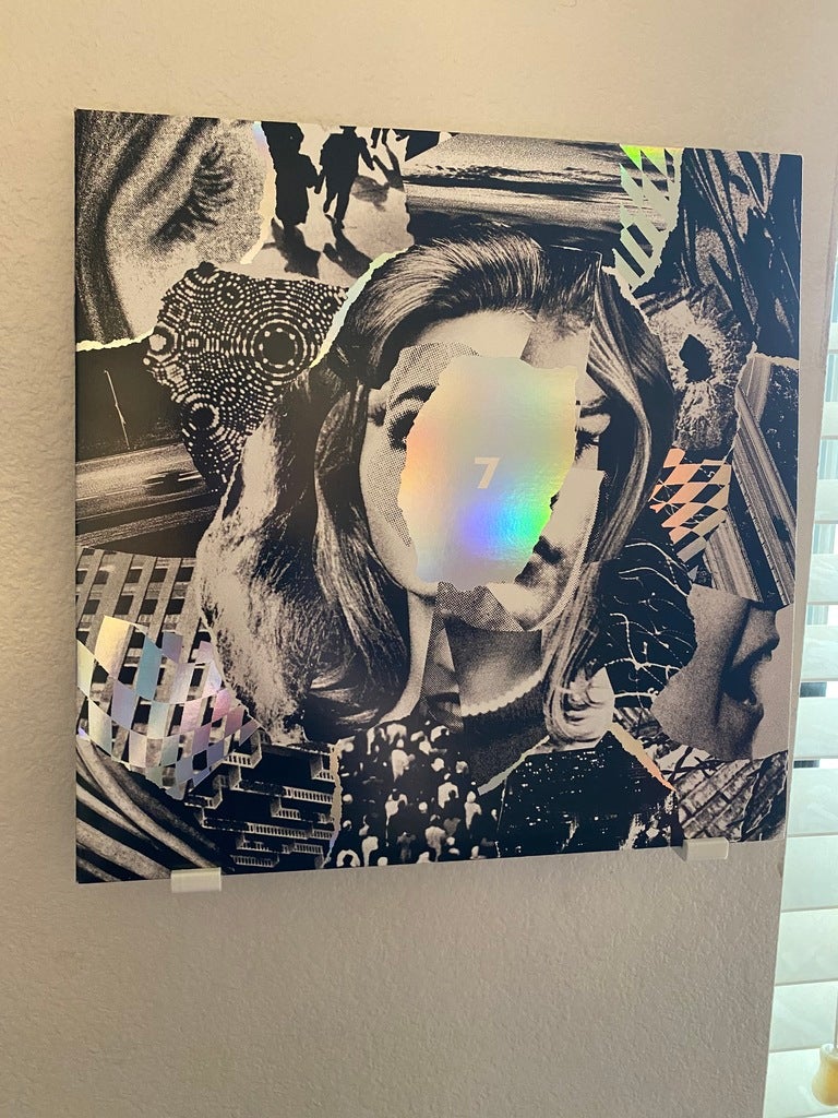 Vinylplaat Wandhouder "Nu speelt" - Elegant Display