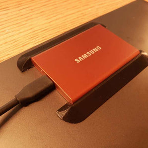 Laagprofielhouder voor Samsung T7 SSD