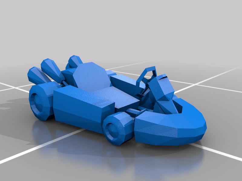 Mario Kart Wii 3D-model - Digitaal spelobject
