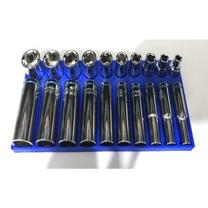 1/4" Dopsleutelorganizers - Metrisch en SAE