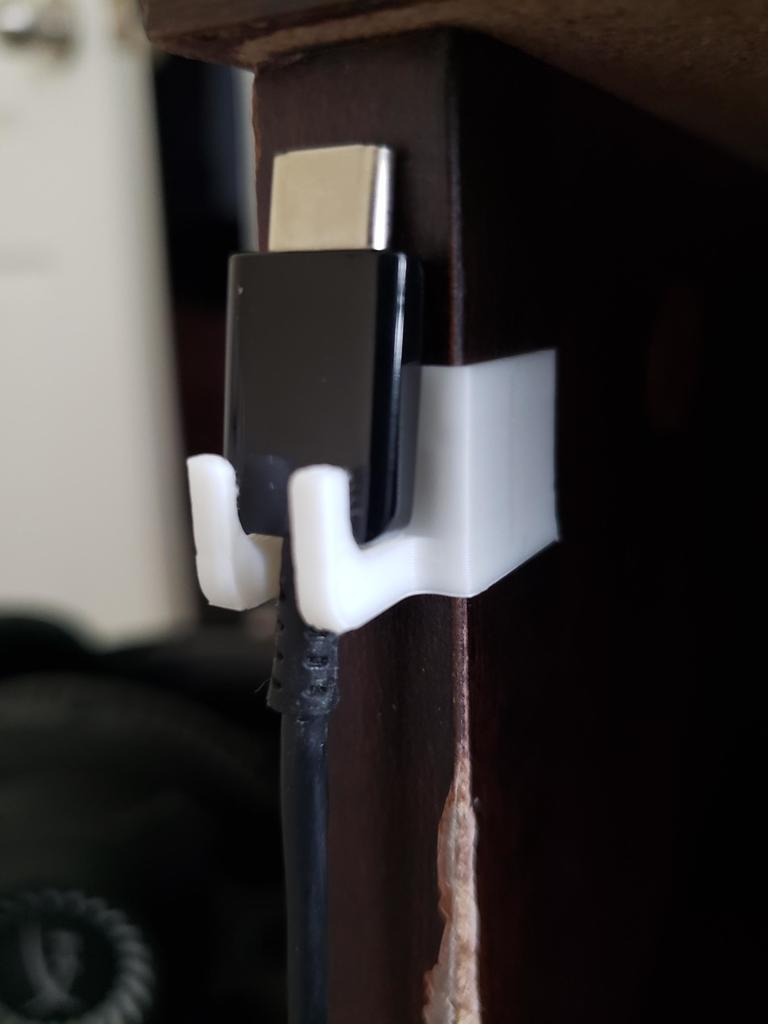 Kabelhouder voor bureau - Organiseer je Samsung USB C oplader