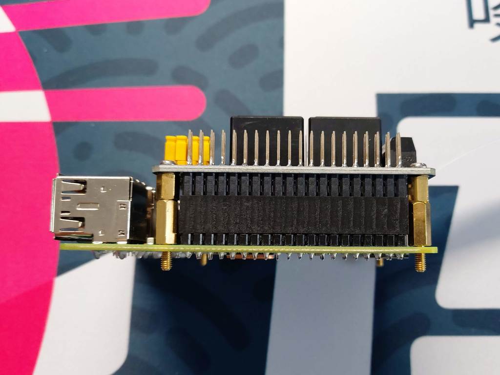 Raspberry Pi DIN skinmontage voor M2.5 hex standoffs