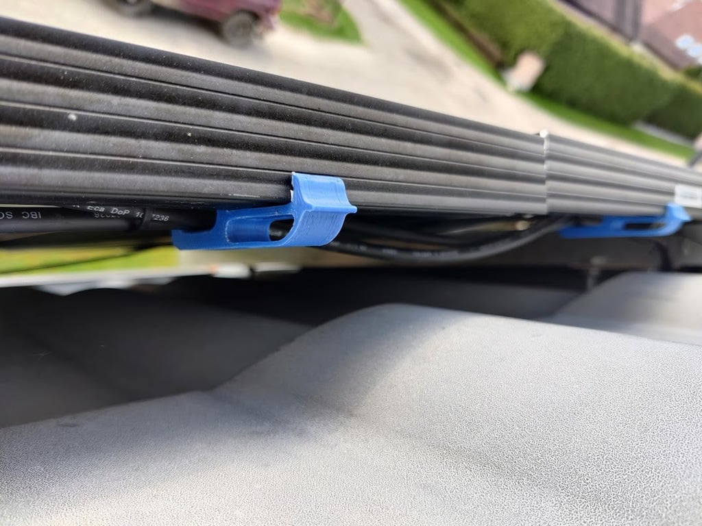 Kabelbeheersclips voor zonnepanelen