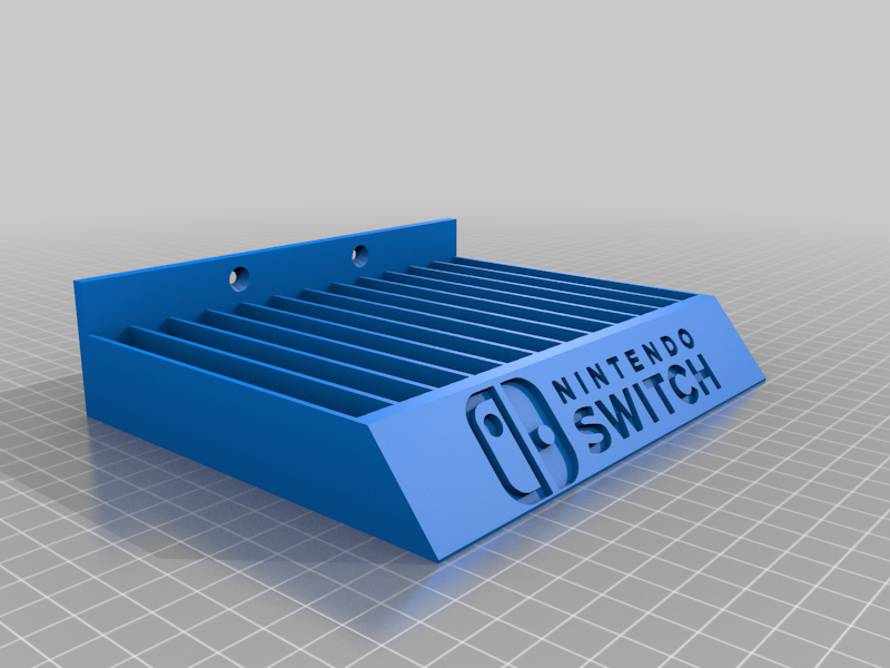 Nintendo Switch Gamecase met wandmontage