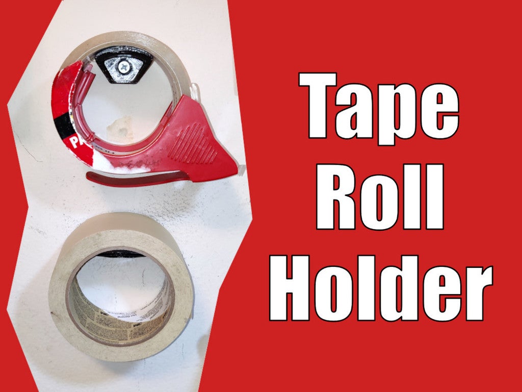 Tape Roll Wall Mount - Tape houder voor aan de muur