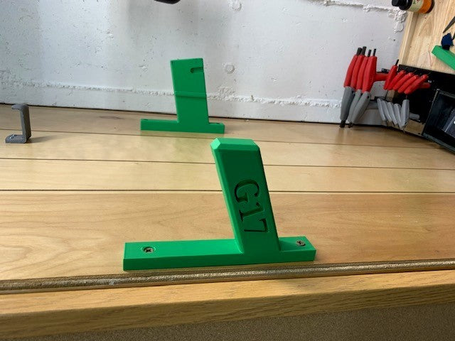Glock 17 Vægmontering med Låsemekanisme