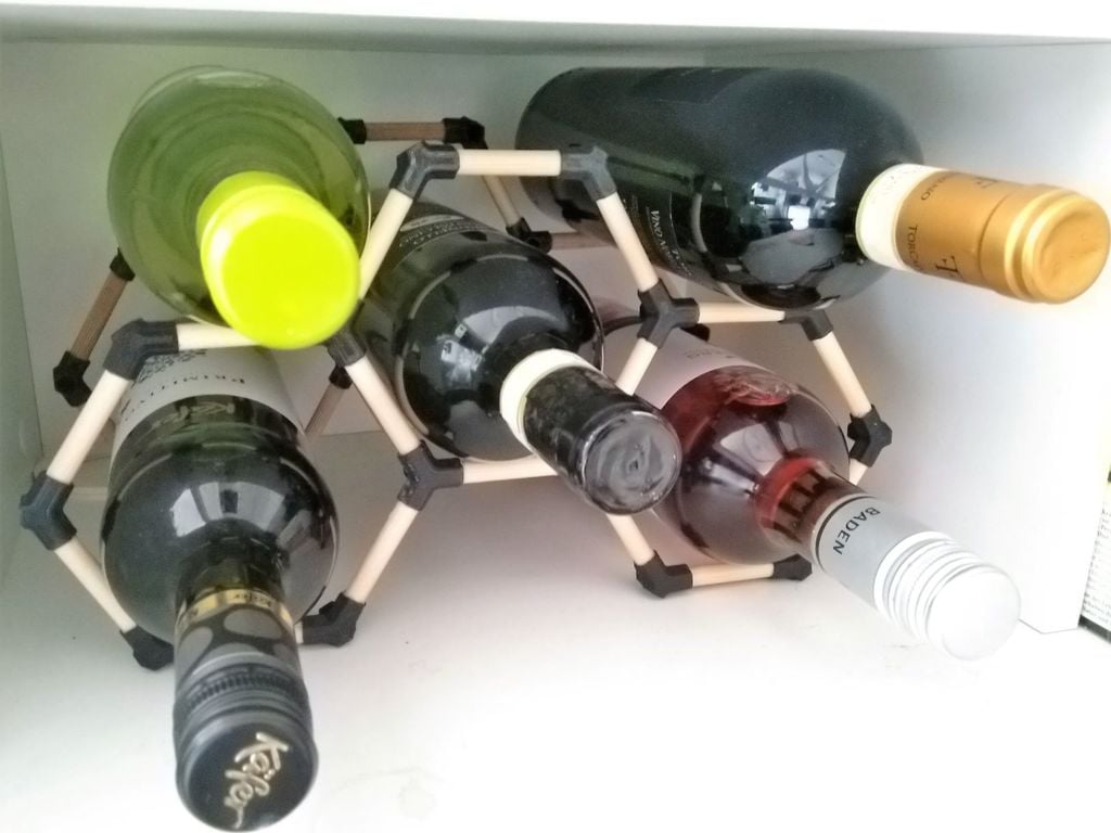 Modulaire wijnrek