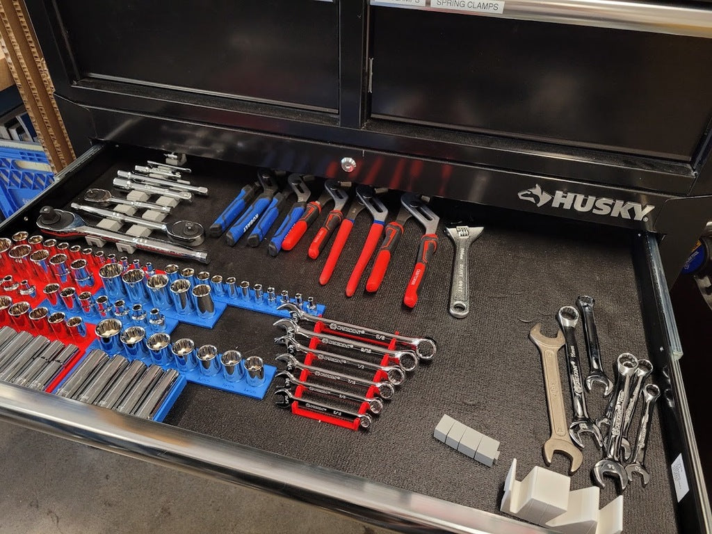 Sleutelhouder voor combinatiesleutels - Organiseer uw gereedschap