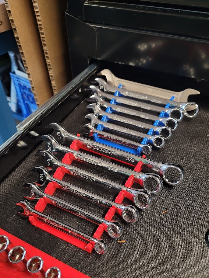 Sleutelhouder voor combinatiesleutels - Organiseer uw gereedschap