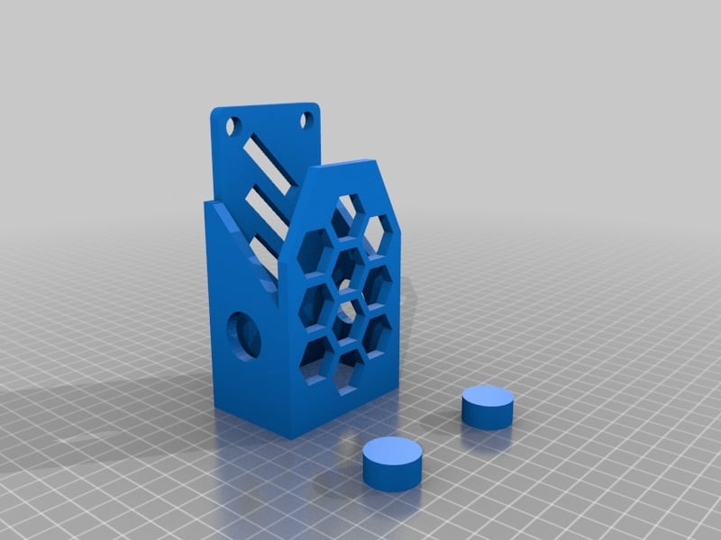 Modulaire wandgemonteerde afstandsbedieningshouder