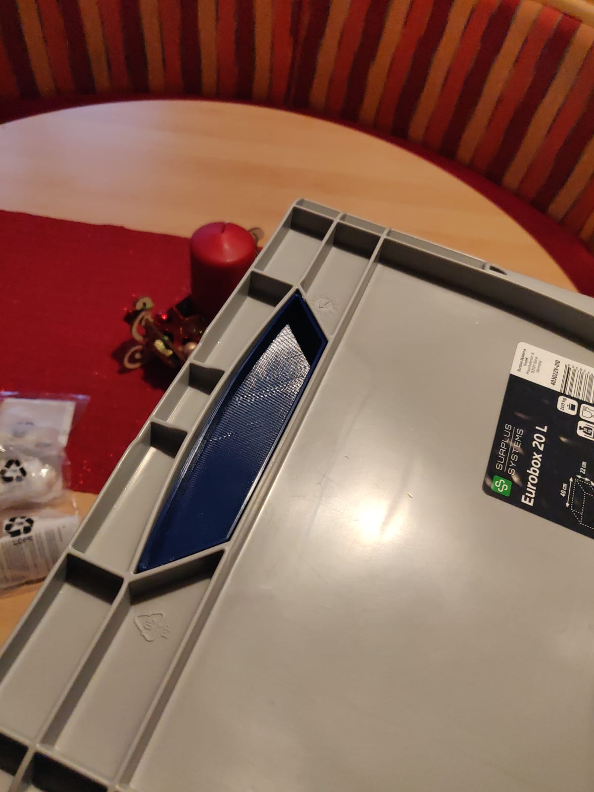 OBI Eurobox Handgreep-inzetstuk