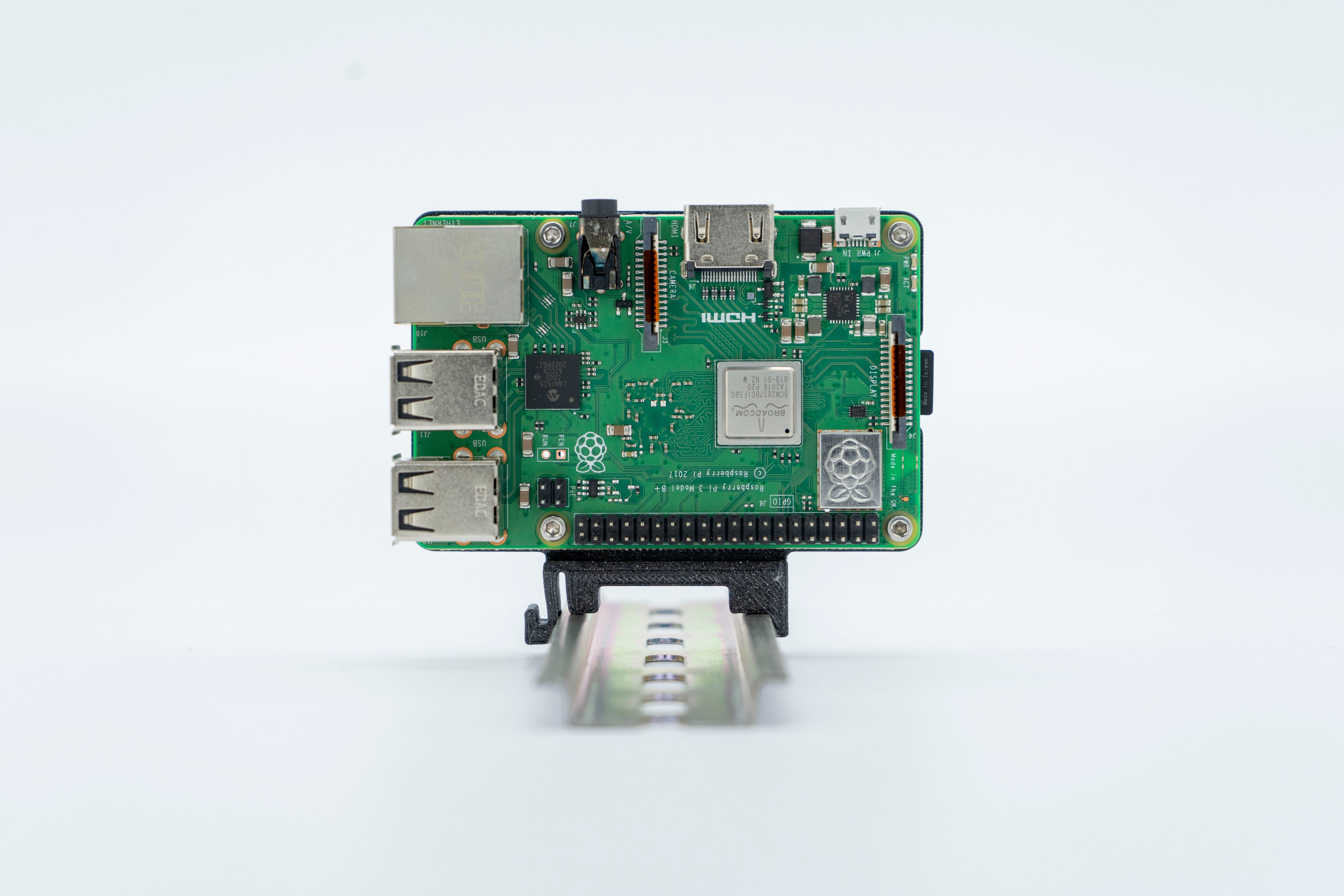 Raspberry Pi DIN-Rail Hex Mount