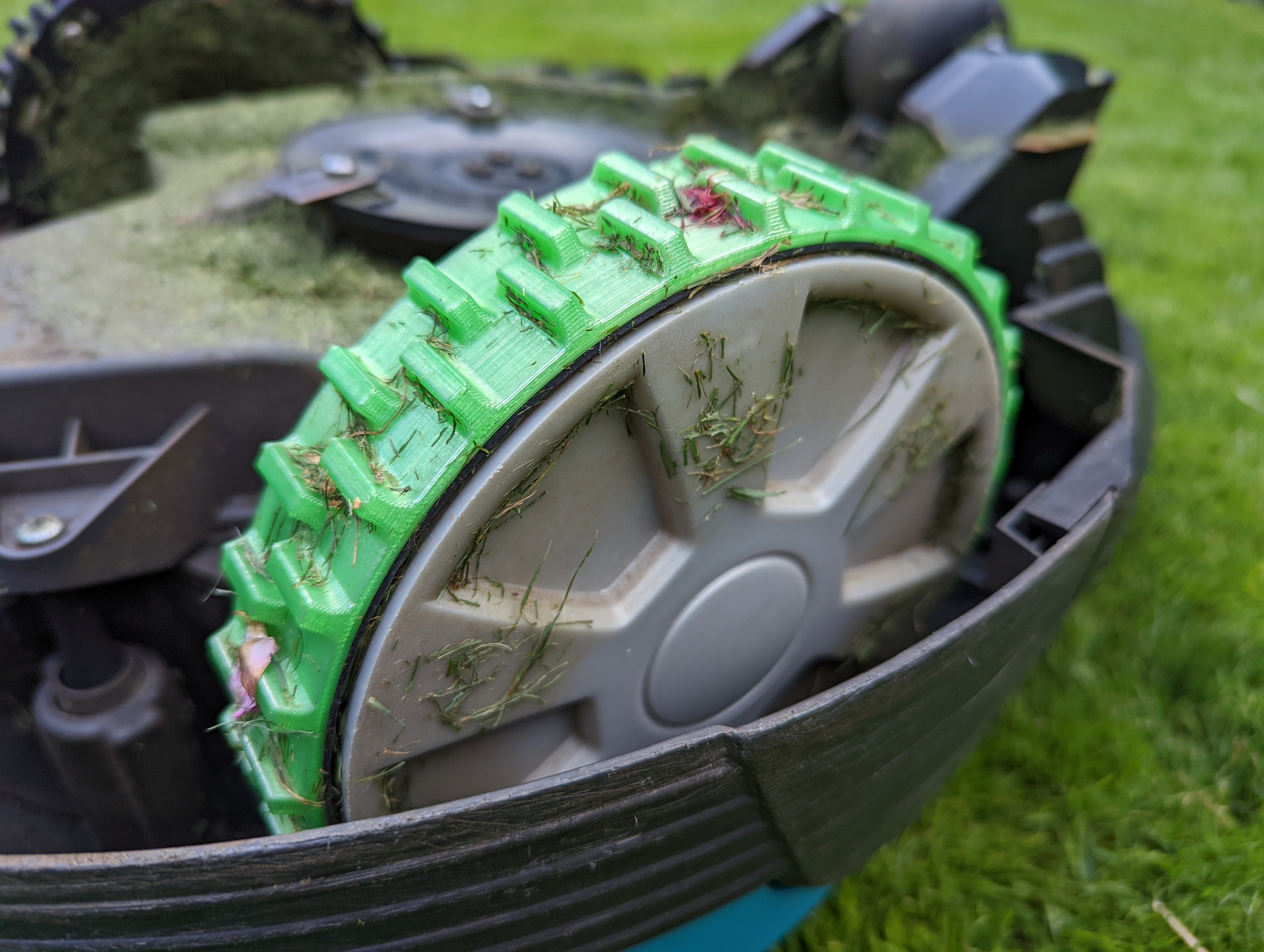Vervangende wielen voor robotmaaier (2 stuks) – Compatibel met Gardena, Husqvarna, Flymo, McCulloch