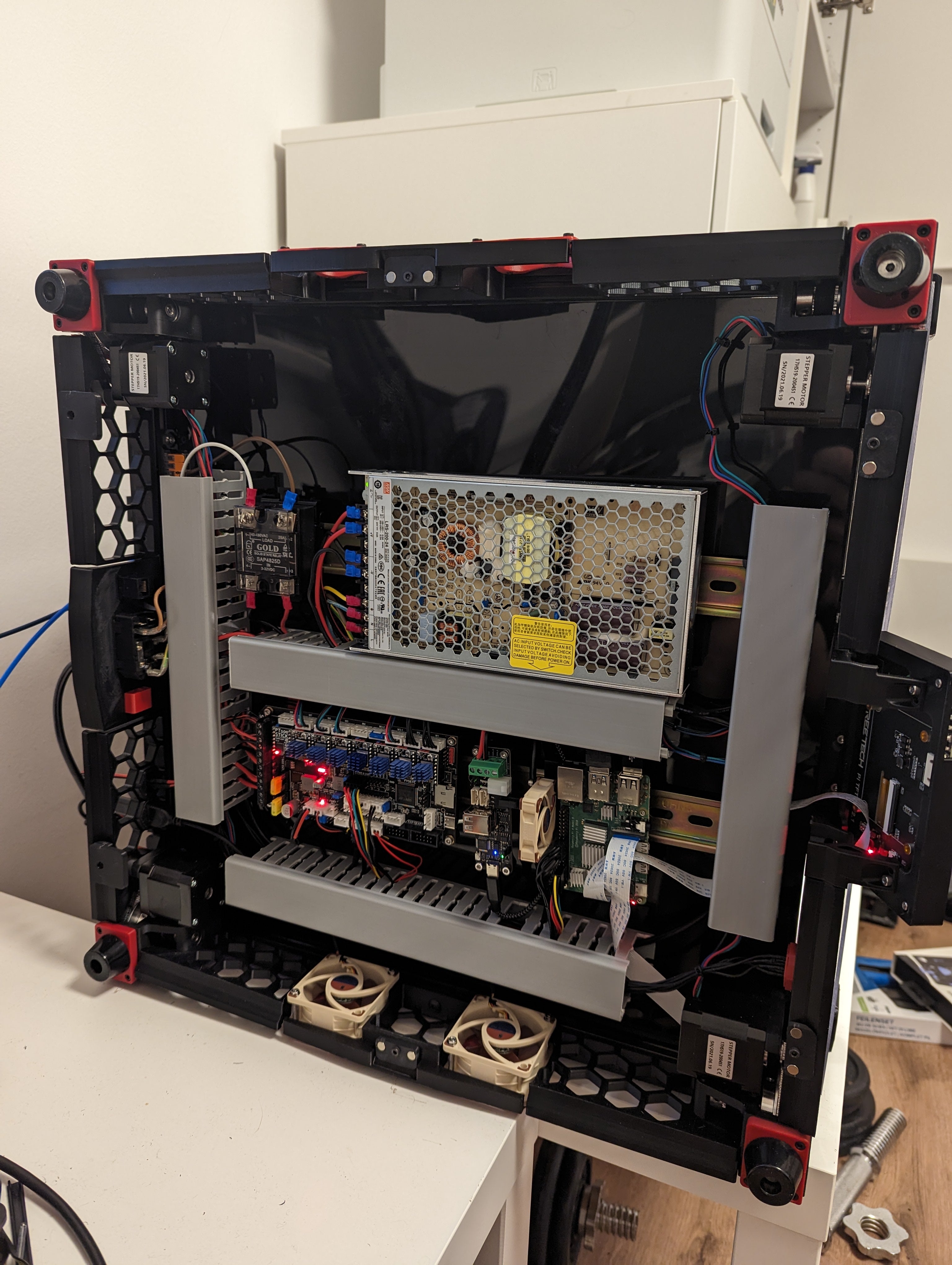 DIN-railhouder voor 4010 Ventilator