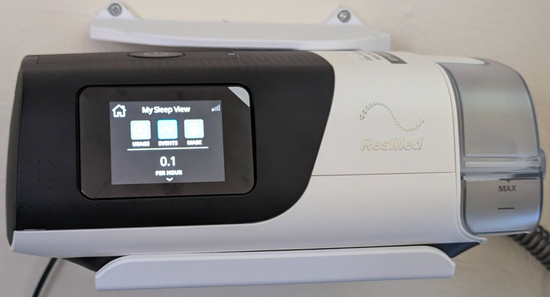 Wandmontage voor ResMed AirSense 11 CPAP-machine