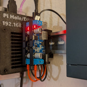 DIN-rail montage voor 5V USB Buck Converter