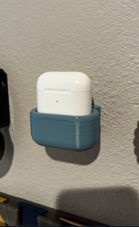 Elegante wandmontagehouder voor AirPods