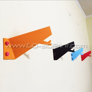Wandhaak in Houttak Design – Moderne Hanger en Organizer