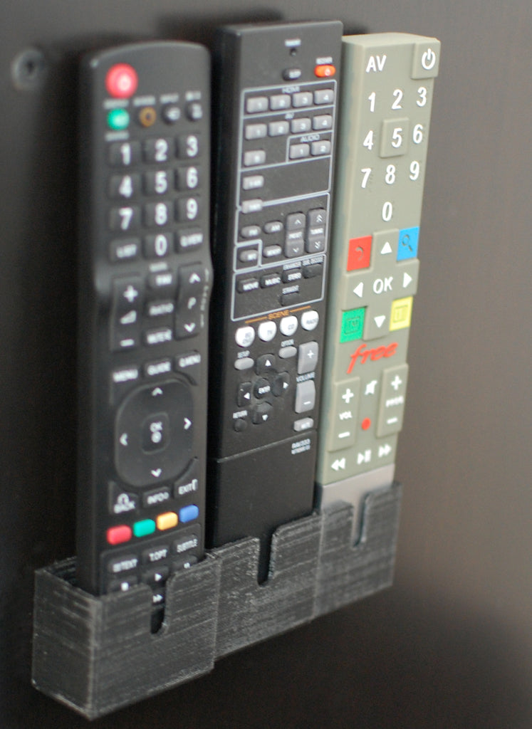 Afstandsbedieninghouder voor Freebox Revolution, LG 42LD420 en Yamaha RX-V367