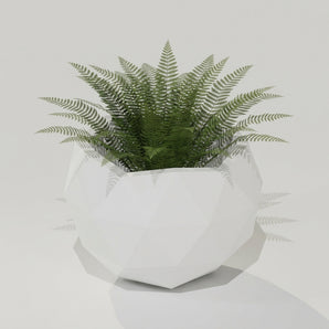 Geometrische Iso Pot plantenpotovertrek voor kamerplanten