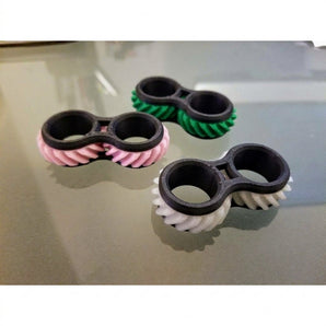 Compact fidget speelgoed met roterende tandwielen