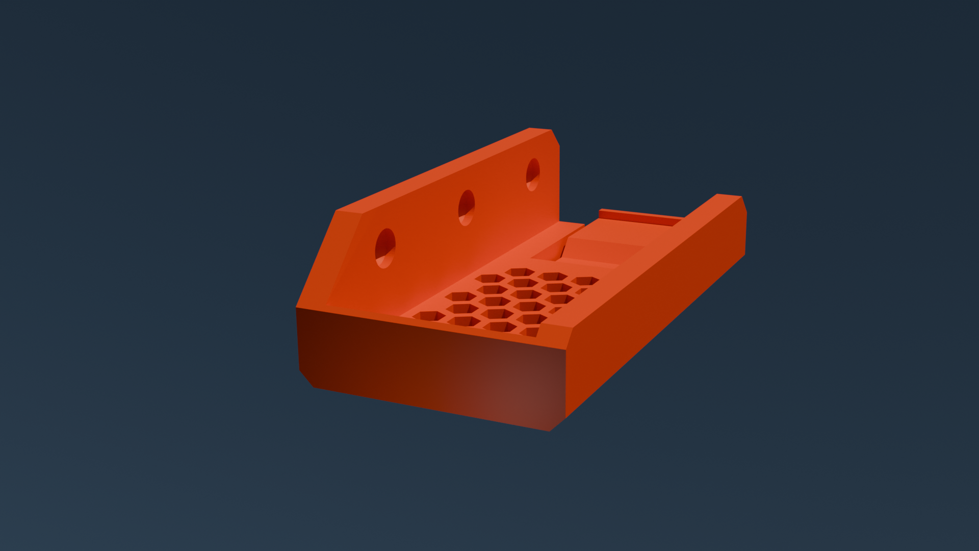 Ruimtebesparende wandmontagebeugel voor CalDigit TS4 Dockingstation