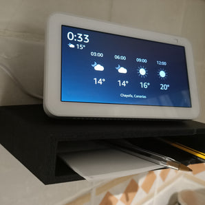 Ruimtebesparende wandhouder voor Amazon Echo Show