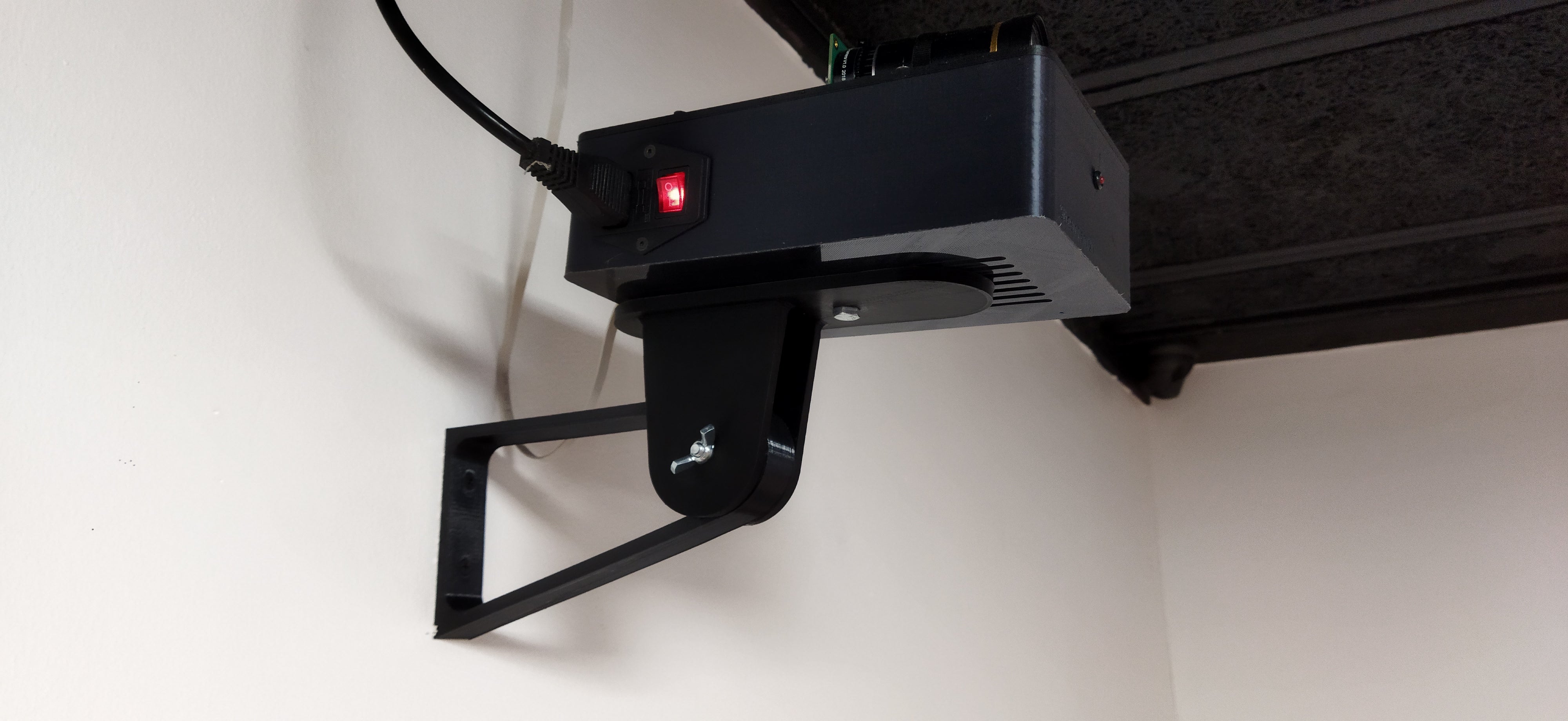 Pan- en tilt-wandmontagebeugel voor camera